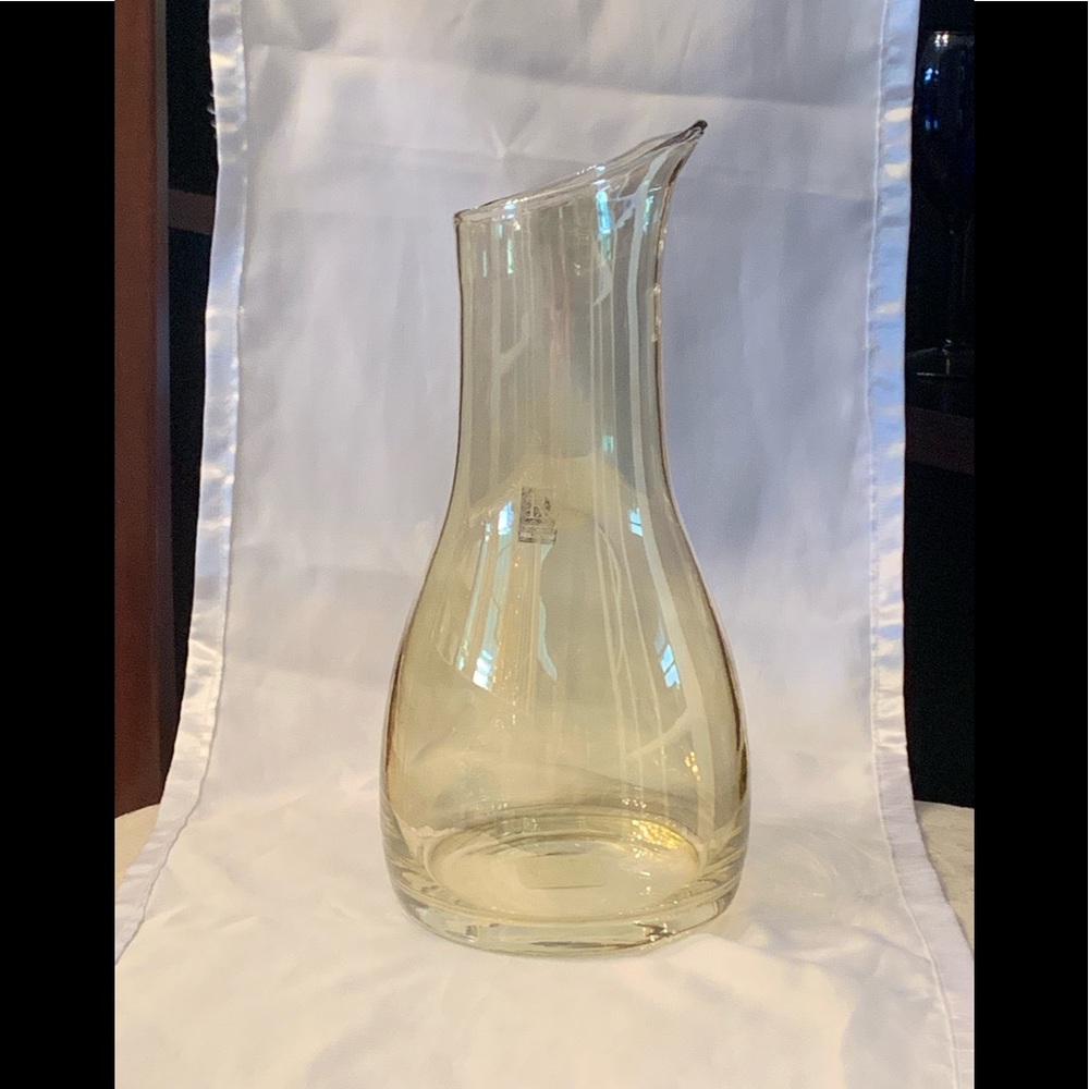Glass wine decanter